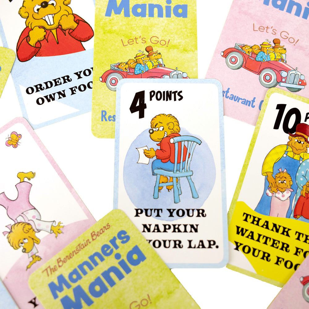 Manners Mania - card games for children