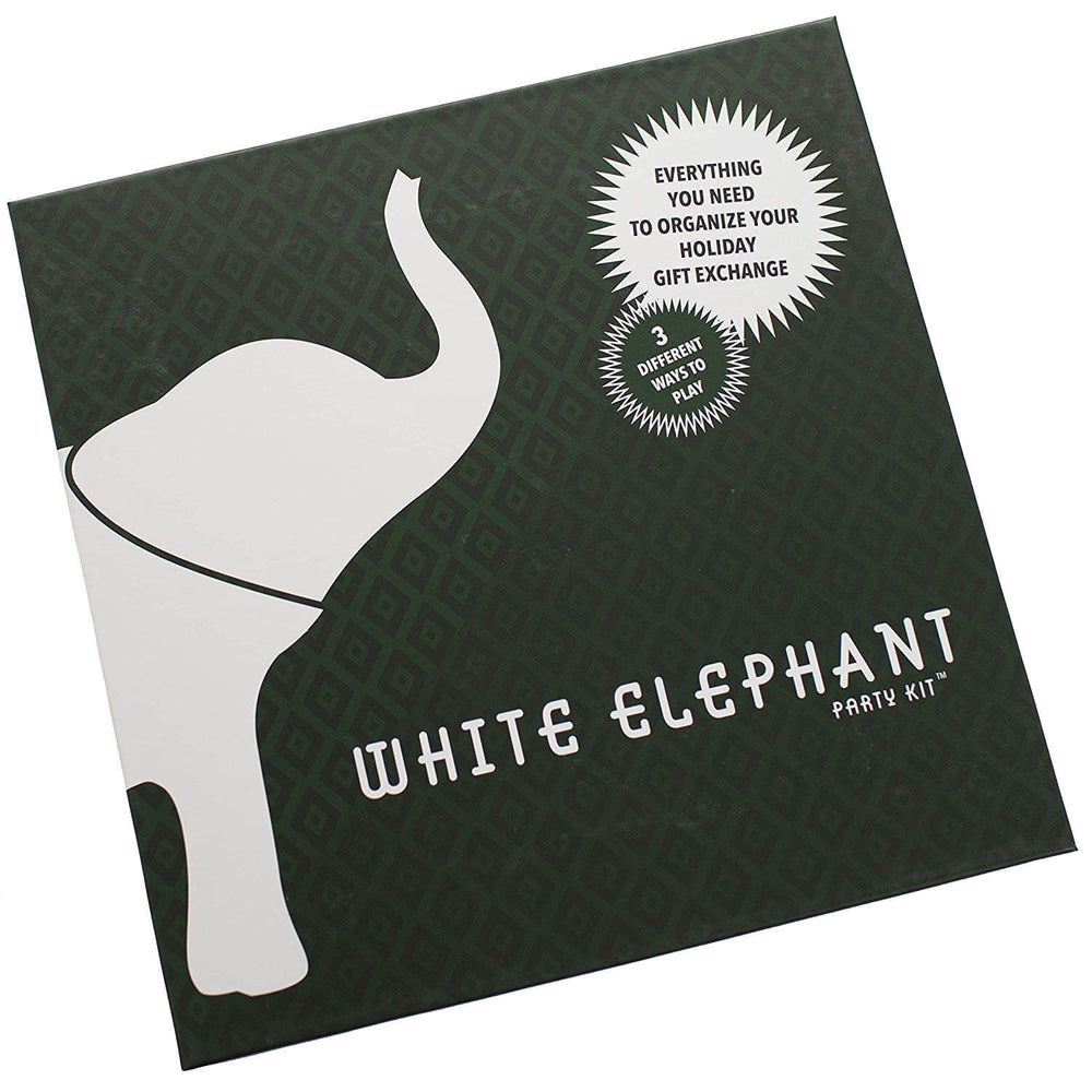Squirrel Products White Elephant Party Kit - Swappy The White Elephant Party Game - The Most Fun You Can Have Exchanging Useless Gifts