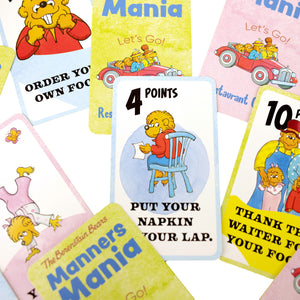 Manners Mania - card games for children