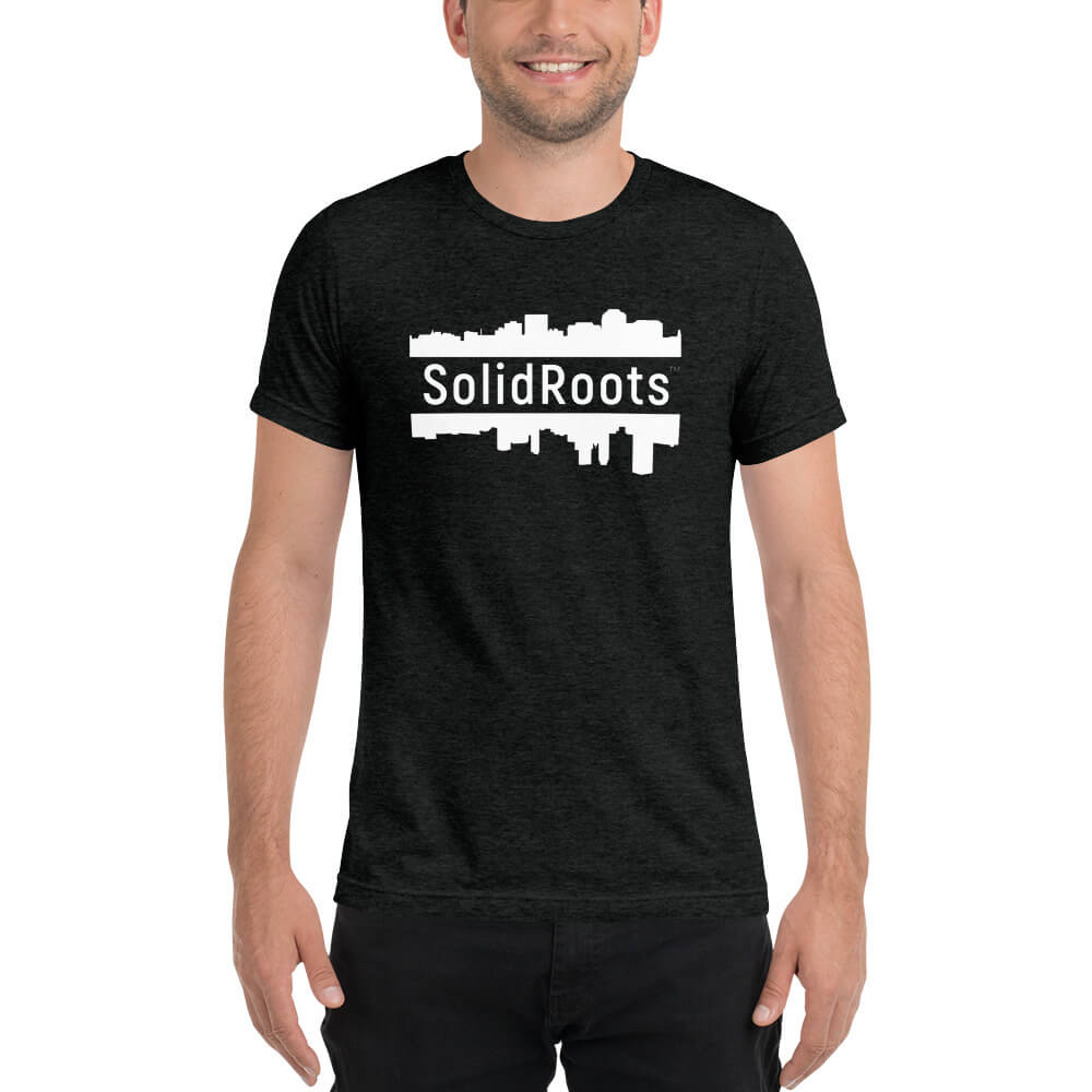 
            
                Load image into Gallery viewer, Solid Roots t shirt black
            
        