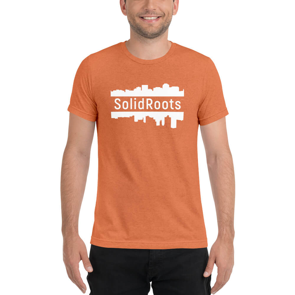Solid Roots orange t shirt